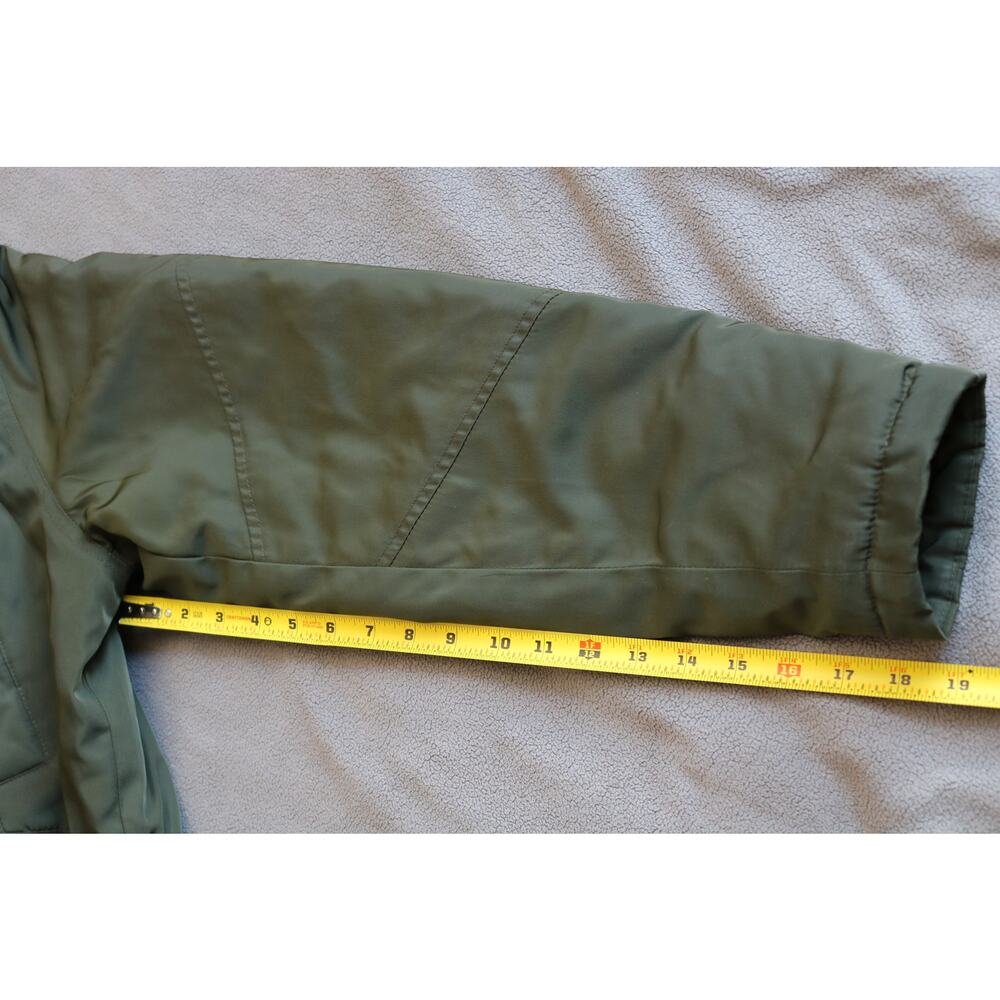 UNIVERSAL THREAD Winter Coat Women Large Green Chunky Cinched Waist Drawstring - Picture 9 of 16